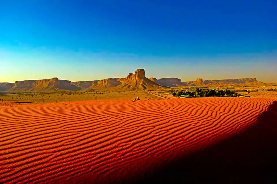 الكثبان الحمراء — منطقة الرياض